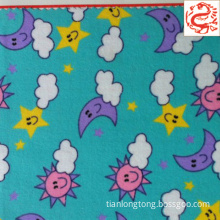 brushed cotton printed flannel fabric for making pet pads